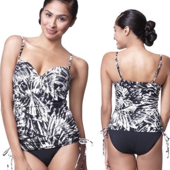ASSETS by Sara Blakely Other - Love Your Assets Spanx Push Up M Swimwear Tankini
